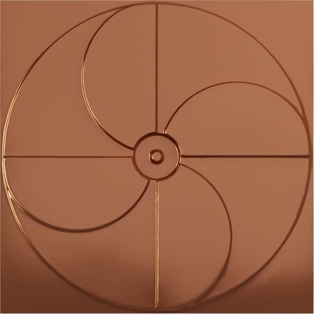 Ekena Millwork 19 5/8in. W x 19 5/8in. H Windmill EnduraWall Decorative 3D Wall Panel Covers 2.67 Sq. Ft. WP20X20WIBCO
